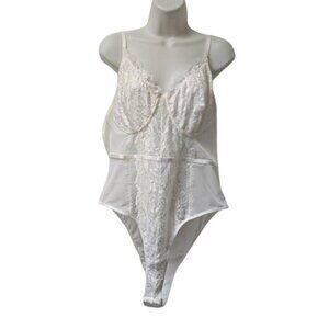 SHEIN White Lace Bodysuit